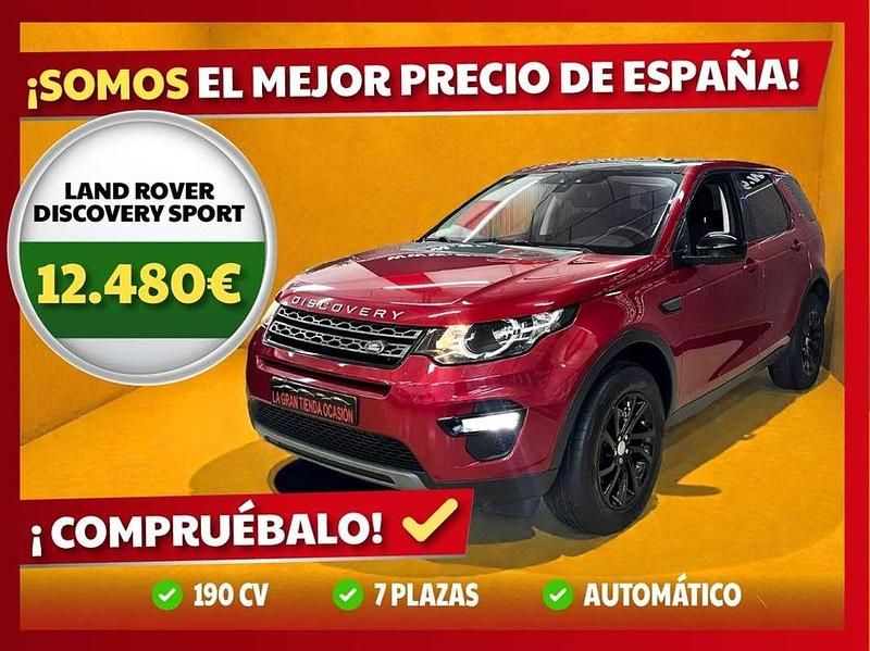 Usado Land Rover Discovery Sport SE 189 CV (139 kW) 2015 Rojo SUV