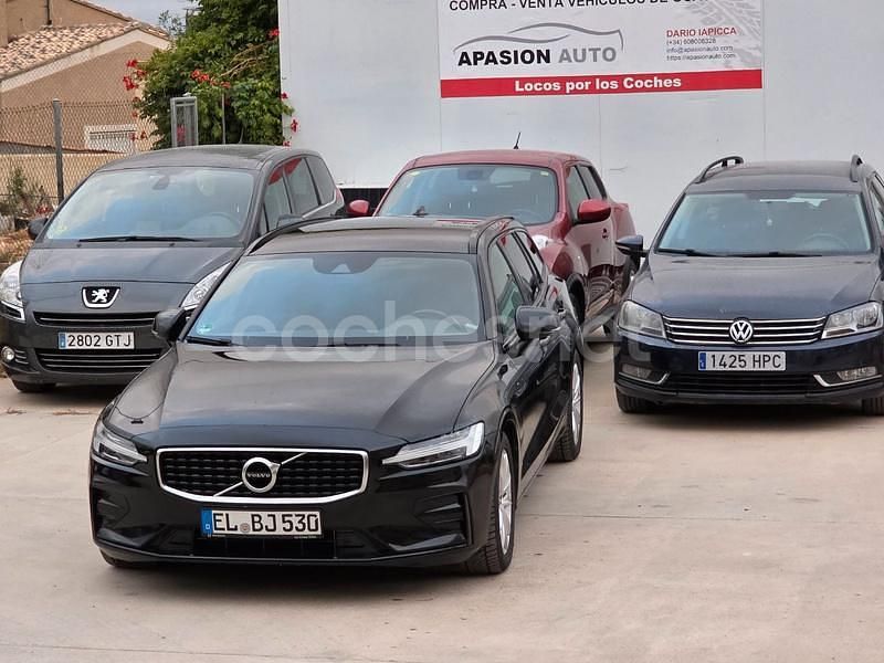 Negro Usado 2021 Volvo V60 R-Design Familiar | 22.500 € (Super precio) - Imagen 1/4