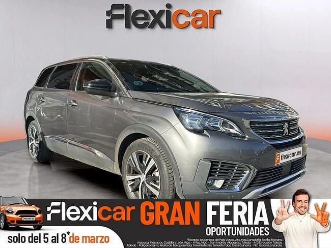 Usado Peugeot 5008 Allure 130 CV (95 kW) 2018 Gris Monovolumen