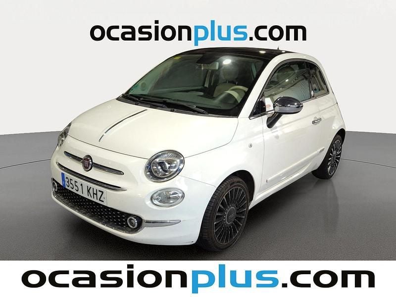 Blanco Usado 2018 Fiat 500 Lounge Utilitario | 7682 € (Buen precio) - Imagen 1/4