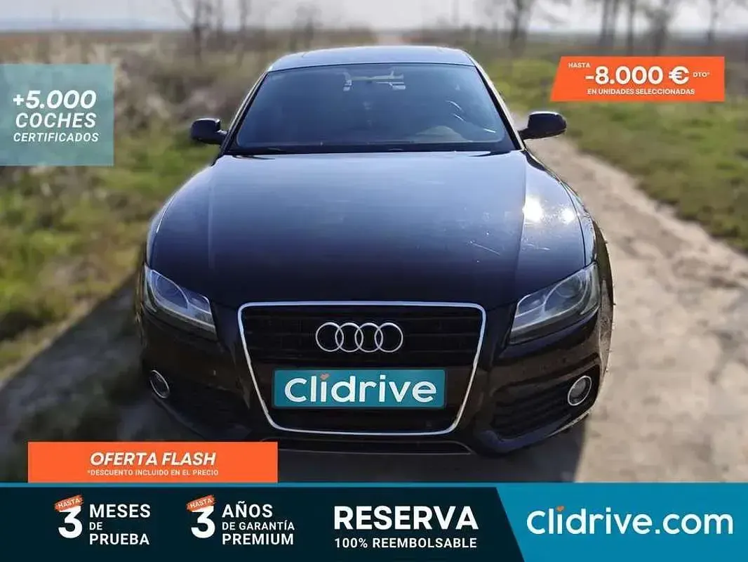 Usado Audi A5 Sportback Premium 241 CV (177 kW) 2010 Negro Utilitario