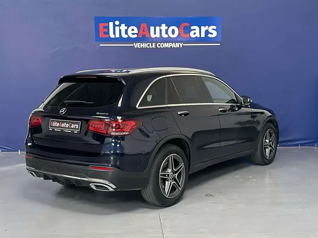 Usado Mercedes GLC300 321 CV (236 kW) 2021 Azul SUV