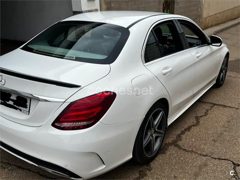 Usado Mercedes C220 170 CV (125 kW) 2017 Blanco Berlina