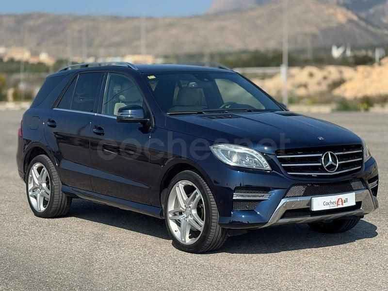 Usado Mercedes ML350 258 CV (189 kW) 2015 Azul SUV