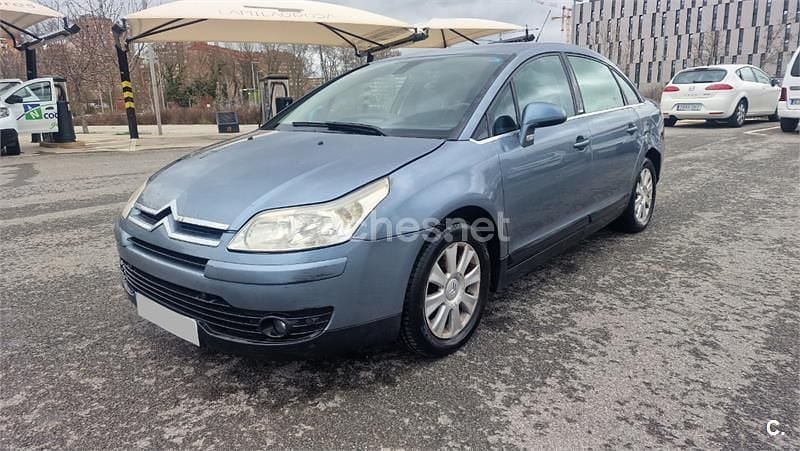 Usado Citroën C4 110 CV (80 kW) 2008 Azul Berlina