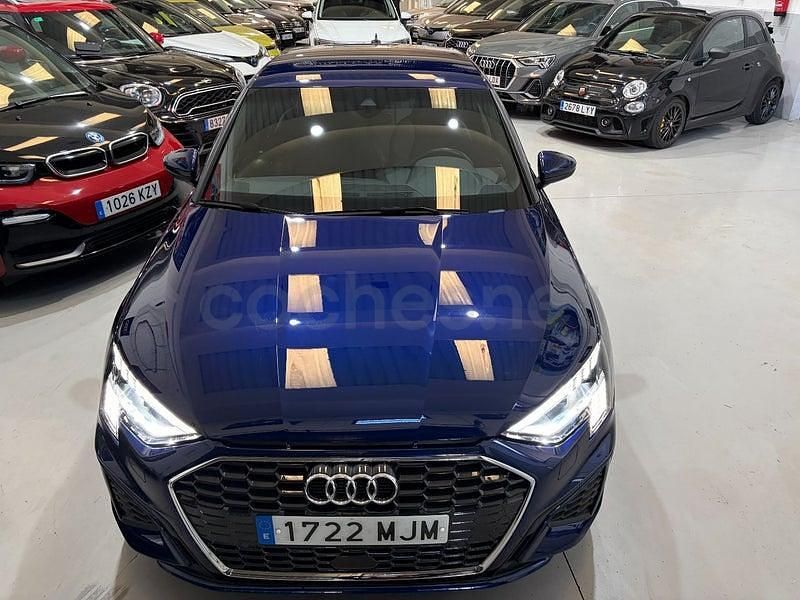 Usado Audi A3 S-Line 150 CV (110 kW) 2023 Azul Berlina