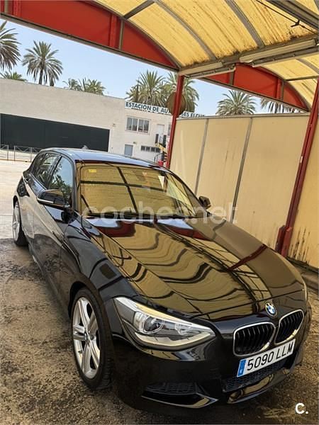 Negro Usado 2015 BMW 120 Utilitario | 12.300 € (Precio justo) - Imagen 1/4