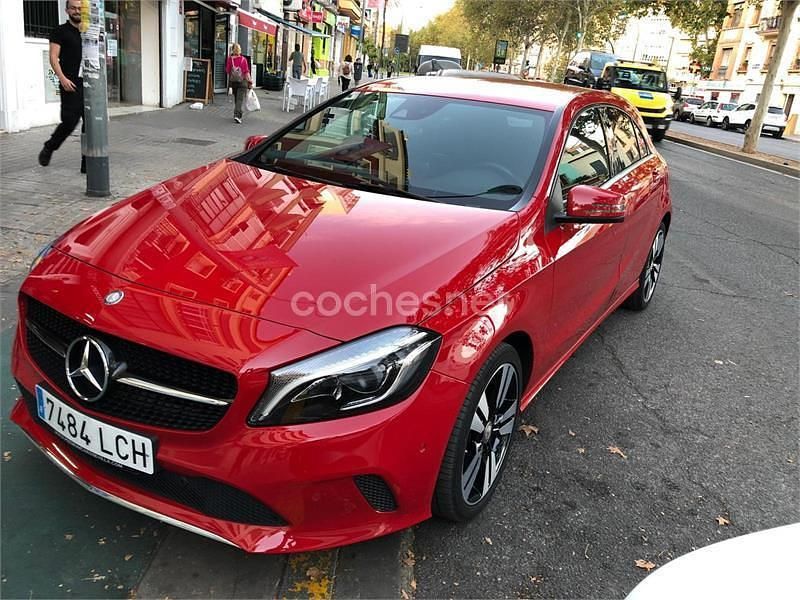 Usado Mercedes A220 177 CV (130 kW) 2017 Rojo Berlina