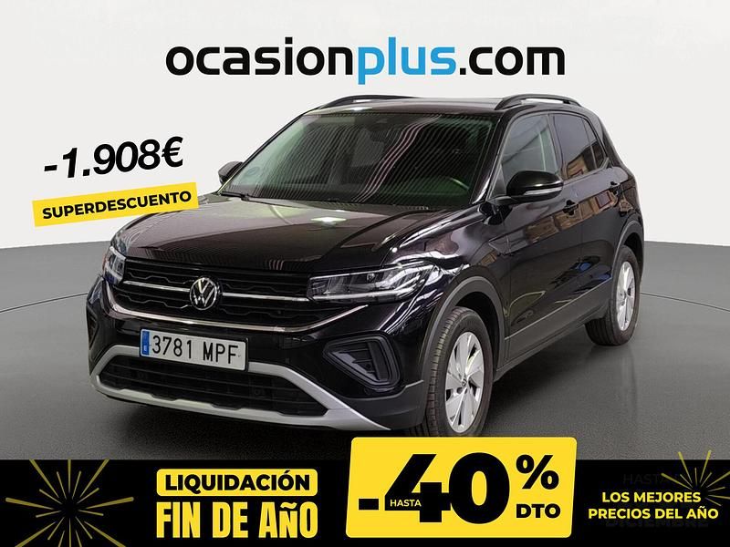 Usado VW T-Cross Life 116 CV (85 kW) 2024 Negro SUV