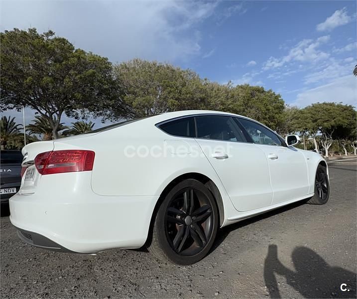 Usado Audi A5 Sportback 143 CV (105 kW) 2011 Blanco Utilitario