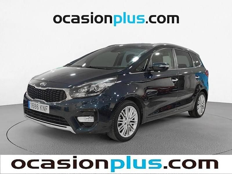 Usado Kia Carens 136 CV (100 kW) 2018 Azul Monovolumen
