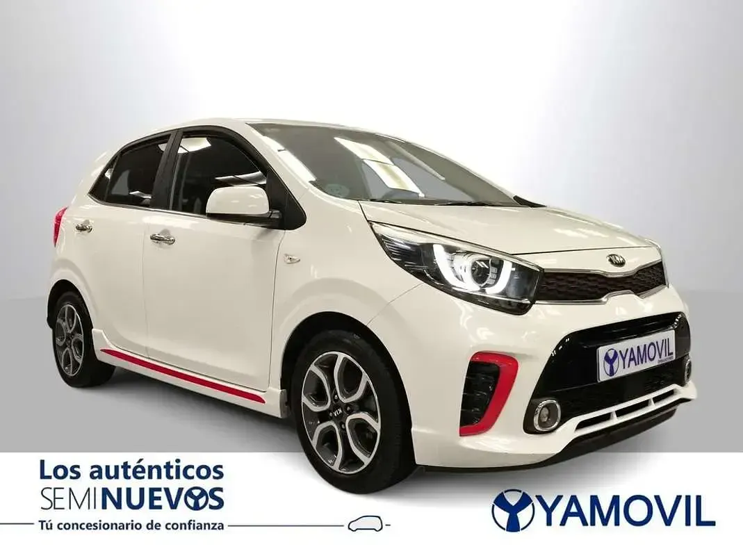 Usado Kia Picanto GT-Line 67 CV (49 kW) 2018 Blanco Utilitario