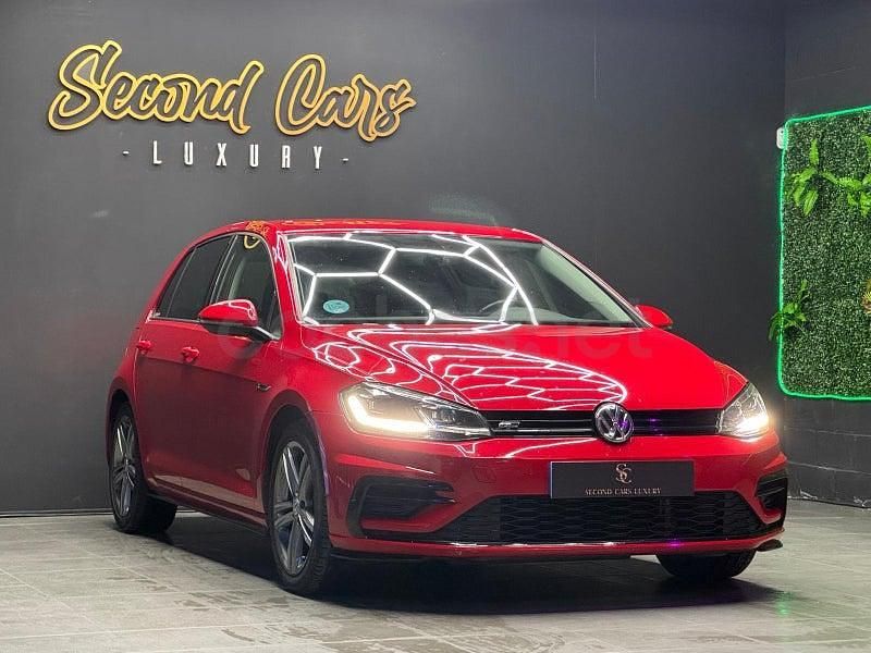 Usado VW Golf VII R-line 150 CV (110 kW) 2019 Rojo Berlina