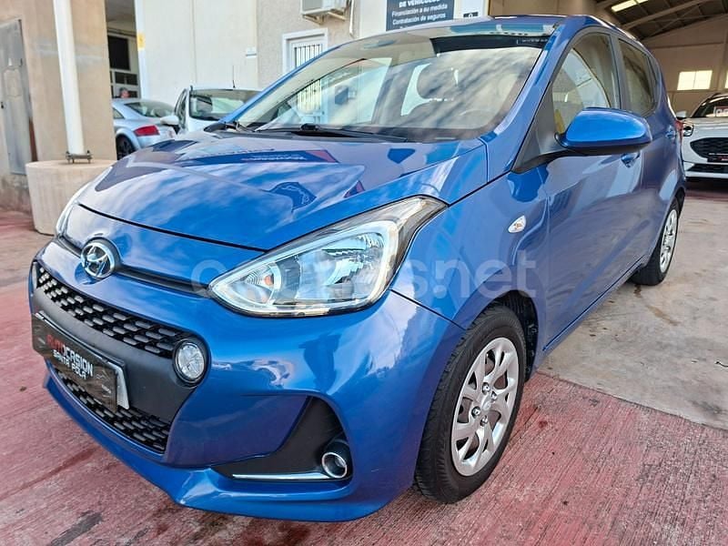 Azul Usado 2019 Hyundai i10 GO! Utilitario | 8900 € (Buen precio) - Imagen 1/4