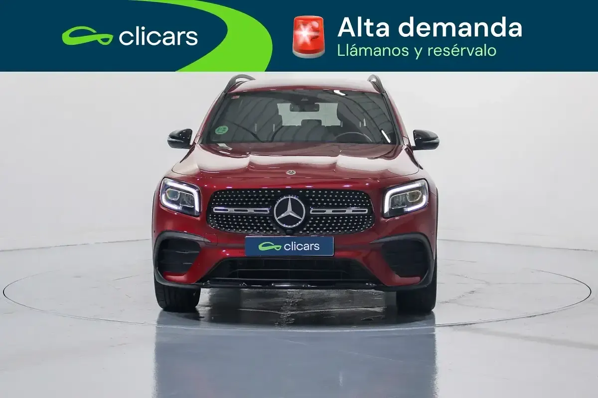 Usado Mercedes GLB220 190 CV (139 kW) 2021 Rojo SUV