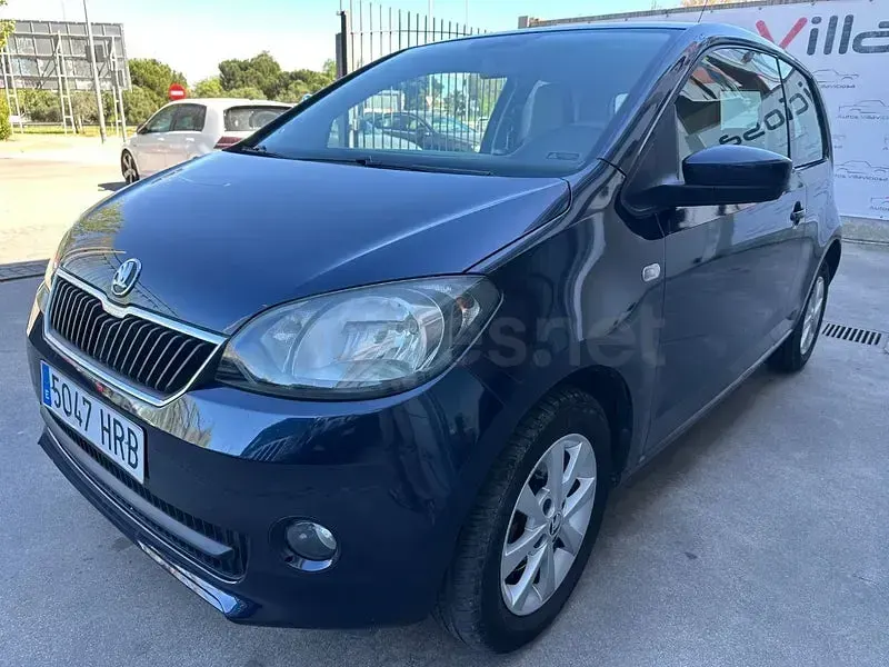 Usado Skoda Citigo Ambition 75 CV (55 kW) 2013 Azul Utilitario