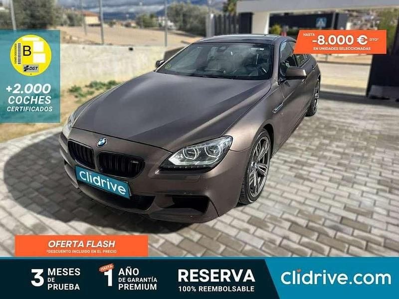 Gris Usado 2014 BMW 640 Coupe | 21.390 € (Precio justo) - Imagen 1/3