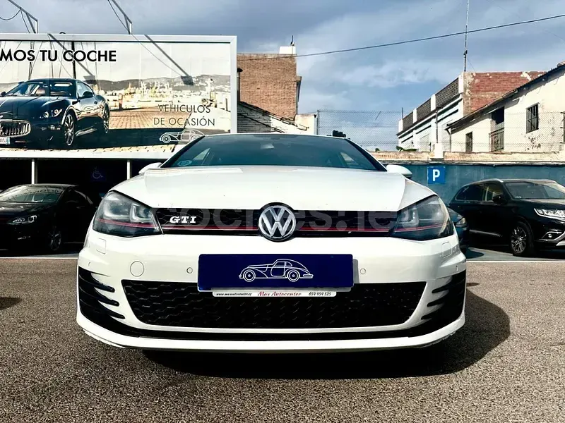 Usado VW Golf VII GTI 220 CV (161 kW) 2015 Blanco Berlina