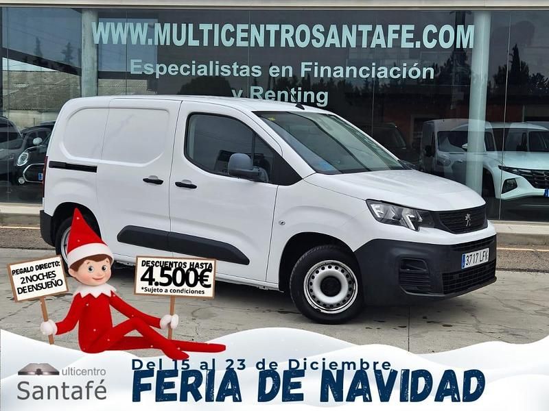 Blanco Usado 2020 Peugeot Partner Monovolumen | 11.950 € - Imagen 1/4