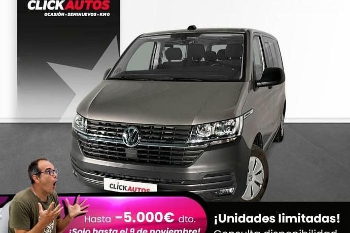 Negro Usado 2022 VW Caravelle Monovolumen | 28.950 € (Buen precio) - Imagen 1/4