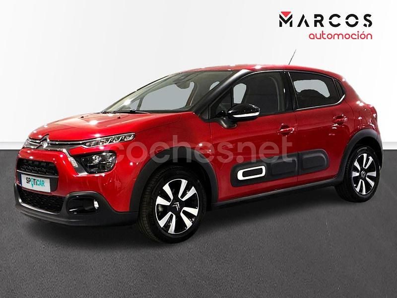 Rojo Usado 2024 Citroën C3 PureTech Utilitario | 15.900 € (Precio justo) - Imagen 1/4