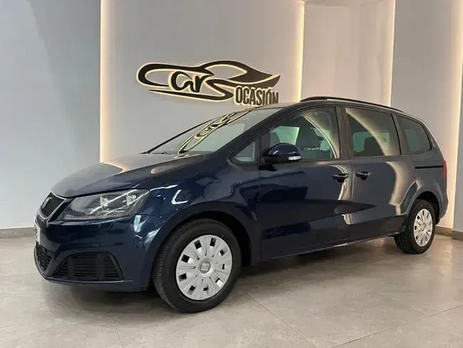 Usado Seat Alhambra Style 150 CV (110 kW) 2011 Azul Monovolumen