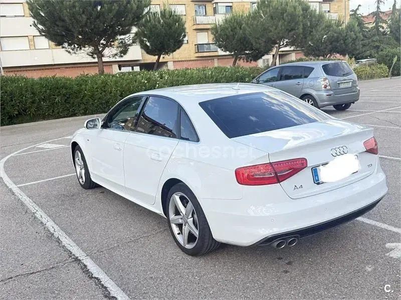 Usado Audi A4 S-Line 190 CV (139 kW) 2015 Blanco Berlina