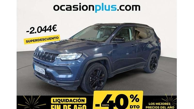 Usado Jeep Compass Night Eagle 131 CV (96 kW) 2022 Azul SUV