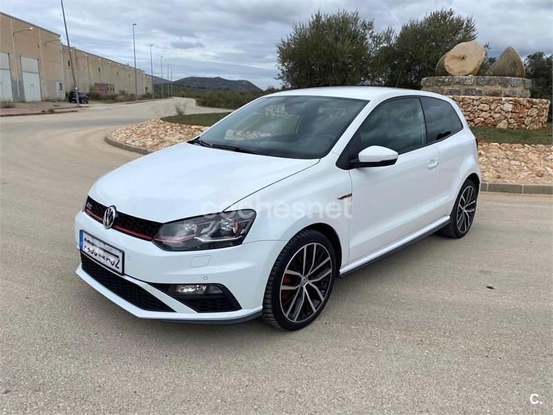 Usado VW Polo GTI 192 CV (141 kW) 2016 Blanco Berlina