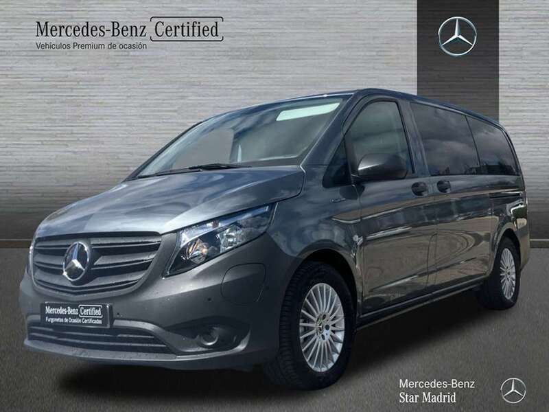 Gris Usado 2024 Mercedes e-Vito Monovolumen | 54.500 € (Precio justo) - Imagen 1/4