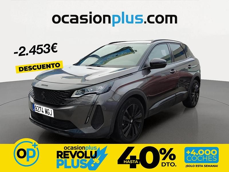 Usado Peugeot 3008 GT 130 CV (95 kW) 2023 Gris SUV