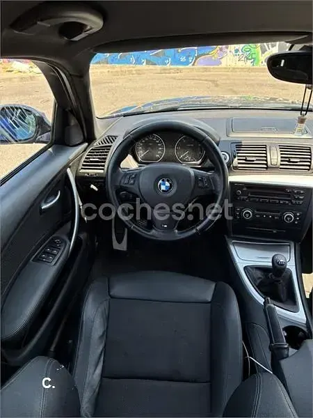Usado BMW 118 122 CV (89 kW) 2008 Azul Utilitario
