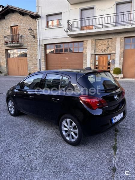 Usado Opel Corsa Selective 90 CV (66 kW) 2016 Negro Berlina