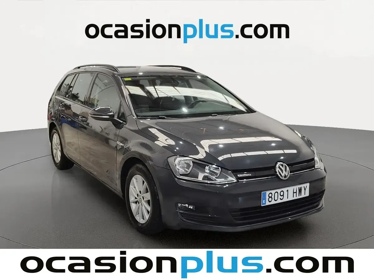 Usado VW Golf Sportsvan Business 110 CV (80 kW) 2014 Gris Monovolumen
