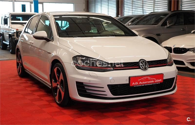 Usado VW Golf VII GTI 230 CV (169 kW) 2016 Blanco Berlina