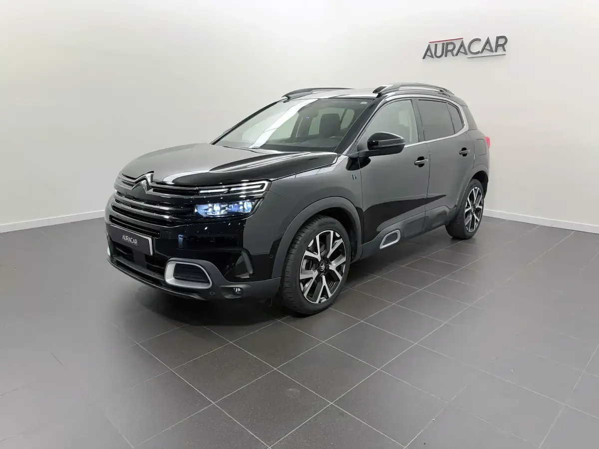 Usado Citroën C5 Aircross Shine 225 CV (165 kW) 2022 Negro SUV