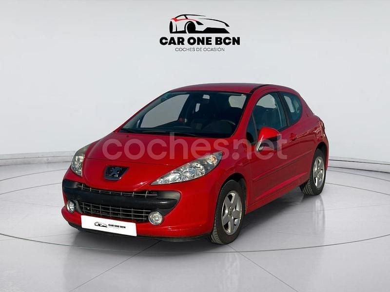 Usado Peugeot 207 Sport 95 CV (69 kW) 2009 Rojo Berlina