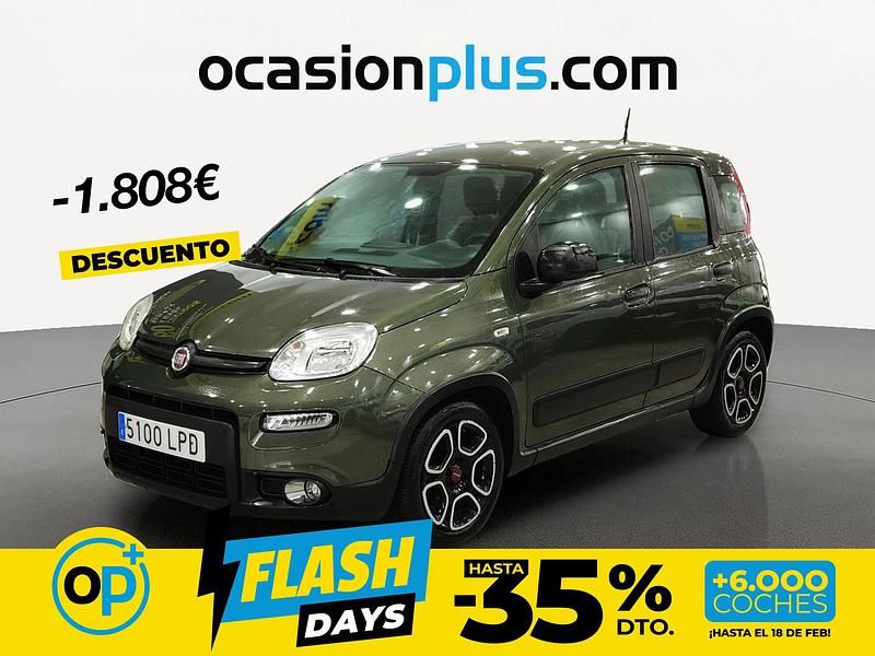 Usado Fiat Panda City Life 70 CV (51 kW) 2021 Verde Utilitario