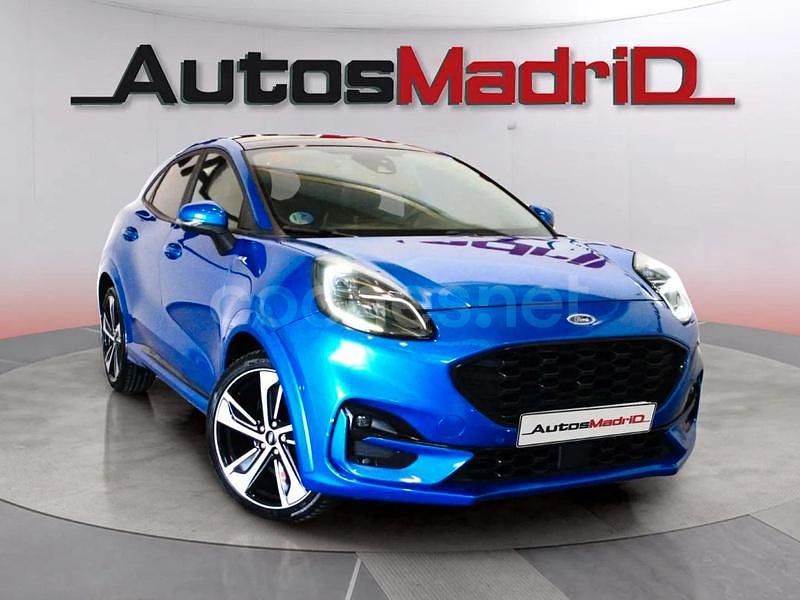 Azul Usado 2021 Ford Puma ST-Line SUV | 17.490 € (Caro) - Imagen 1/4
