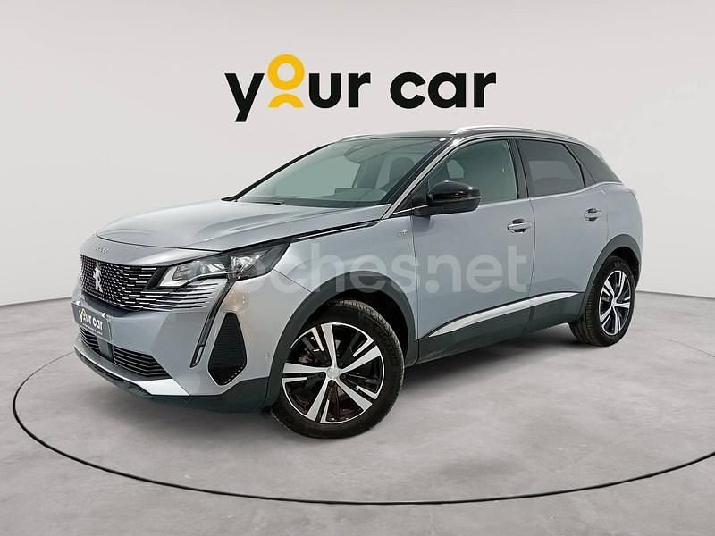 Gris / plata Usado 2022 Peugeot 3008 GT SUV | 22.900 € (Un poco caro) - Imagen 1/4