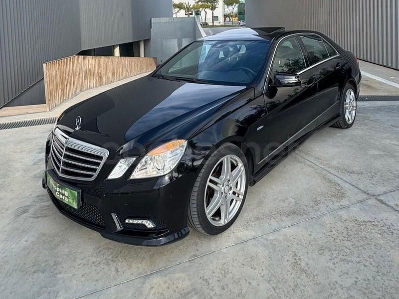 Usado Mercedes E350 Avantgarde 292 CV (214 kW) 2010 Negro Berlina