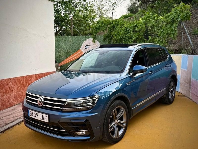 Usado VW Tiguan Allspace R-line 200 CV (147 kW) 2021 Azul SUV