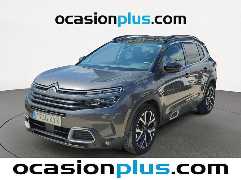 Gris Usado 2019 Citroën C5 Aircross PureTech SUV | 17.264 € (Precio justo) - Imagen 1/4