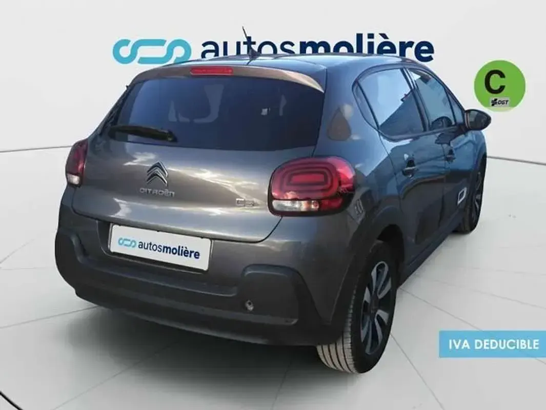 Usado Citroën C3 PureTech 83 CV (61 kW) 2024 Gris Berlina