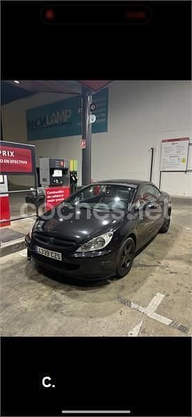 Negro Usado 2004 Peugeot 307 CC Descapotable | 2600 € (Super precio) - Imagen 1/3