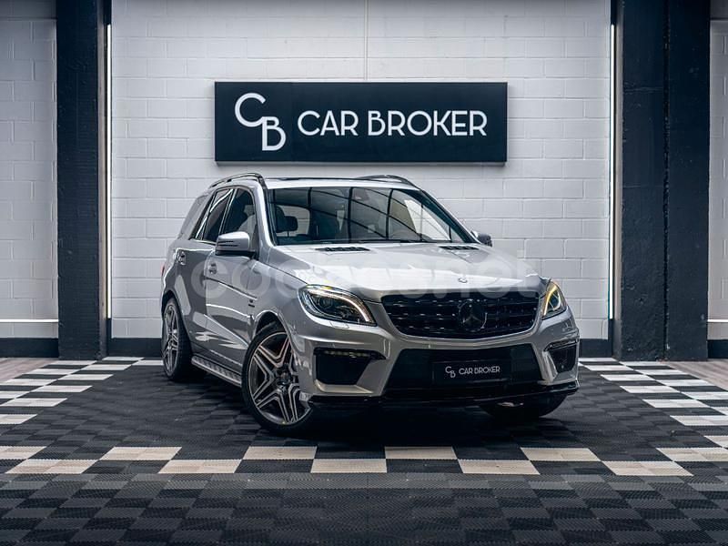 Usado Mercedes ML63 AMG AMG 525 CV (386 kW) 2012 Gris / plata SUV