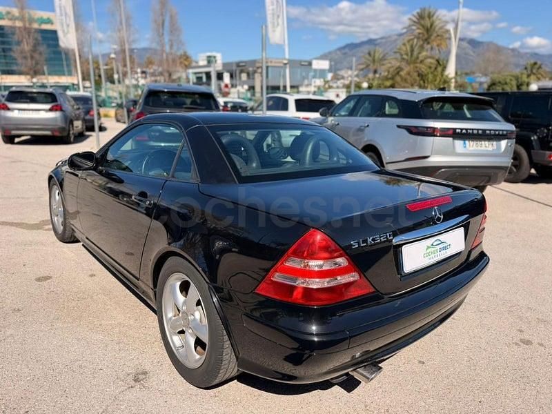 Usado Mercedes SLK320 218 CV (160 kW) 2001 Negro Descapotable