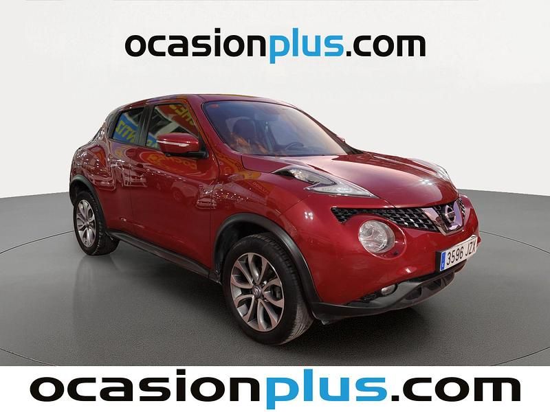 Usado Nissan Juke Tekna 110 CV (80 kW) 2017 Rojo SUV