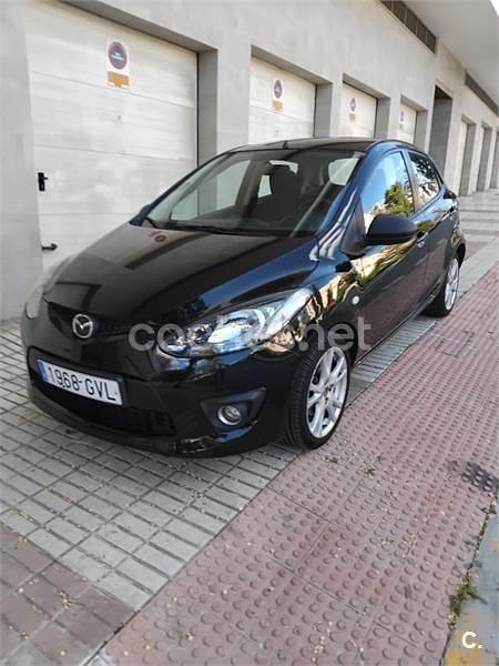 Negro Usado 2009 Mazda 2 Active Berlina | 4200 € (Super precio) - Imagen 1/4