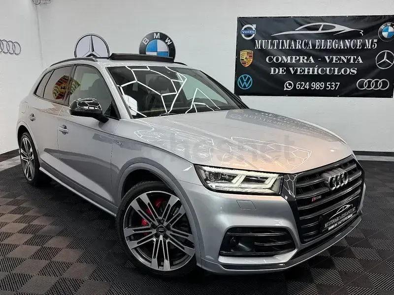 Usado Audi SQ5 S-Line 354 CV (260 kW) 2019 Gris / plata SUV